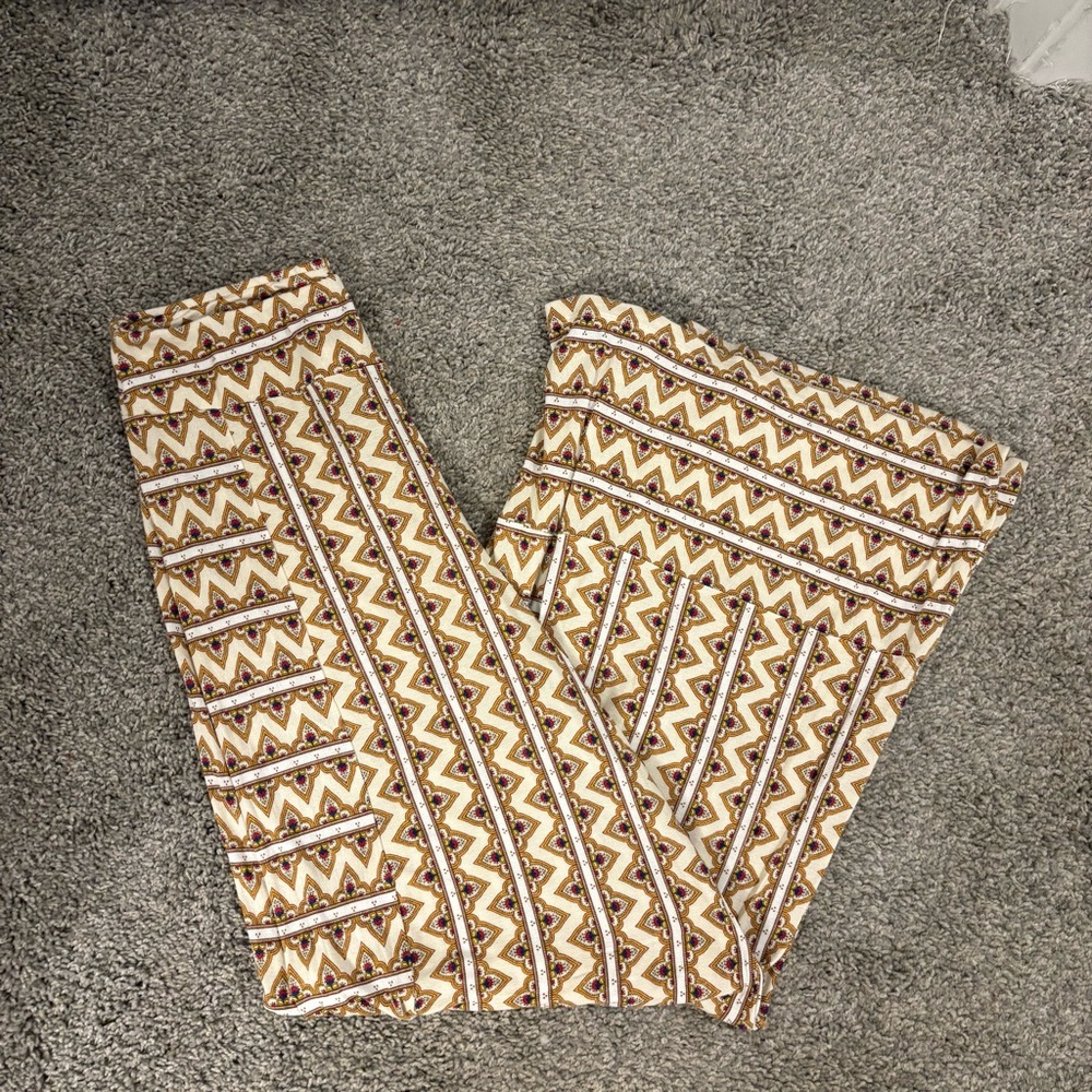 Farm Rio Striped Wide-Leg Pants - Picture 5 of 6